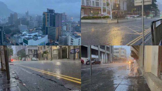 Avis de fortes pluies : le système de canalisation montre ses limites à Port-Louis