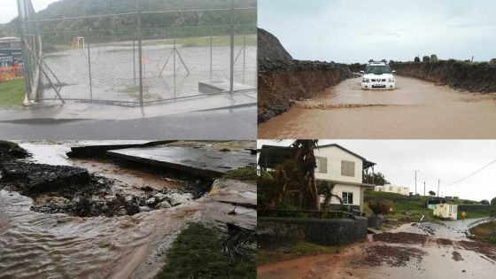 [En images] Pluies torrentielles : Rodrigues sous les eaux 