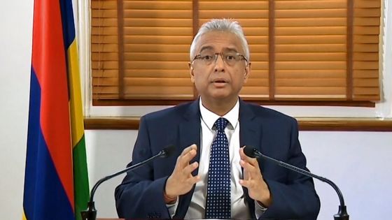 Suivez en direct le message du Premier ministre, Pravind Jugnauth, à la Nation