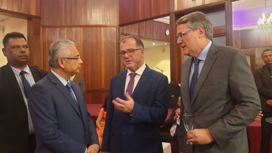 Au Plaza : la fête nationale malgache  réunit Pravind Jugnauth et les ambassadeurs britannique et américain  