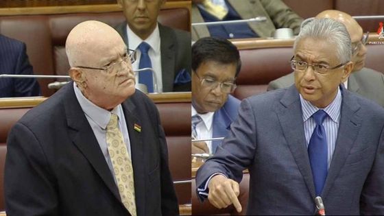 Parlement : prise de bec entre Rajesh Bhagwan et Pravind Jugnauth 