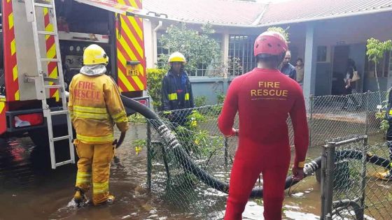 Tempête Calvinia : une douzaine d’interventions effectuées par des pompiers ce dimanche