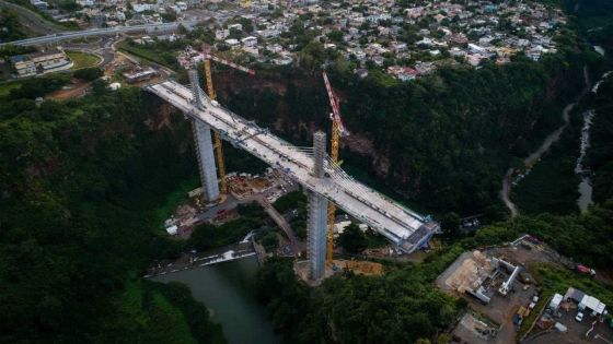 Infrastructures routières : le pont reliant la route A1 à la M1 prêt en décembre 