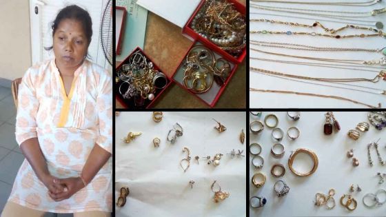 Rs 500 000 de bijoux volés à Grand-Gaube : une servante arrêtée