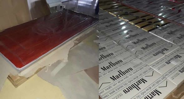 Saisie de 3 200 cartouches de cigarettes : deux personnes arrêtées
