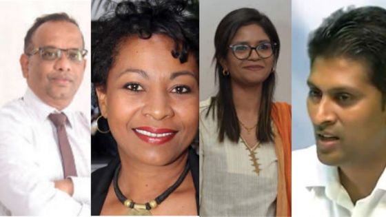 Vikash Nuckcheddy, Sandra Mayotte, Subhasnee Luchmun-Roy et Kenny Dhunnoo nommés PPS 