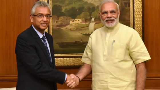 Pravind Jugnauth en mission : Narendra Modi loue les relations «super spéciales» Inde-Maurice