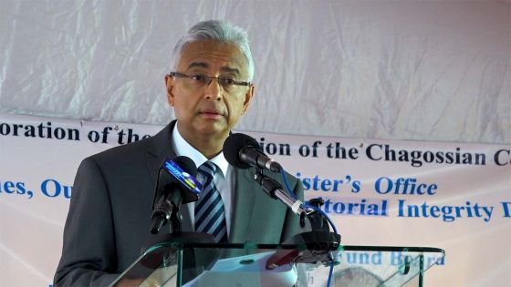 Déportation des Chagossiens : virulente sortie du PM contre les gouvernements anglais et américain 