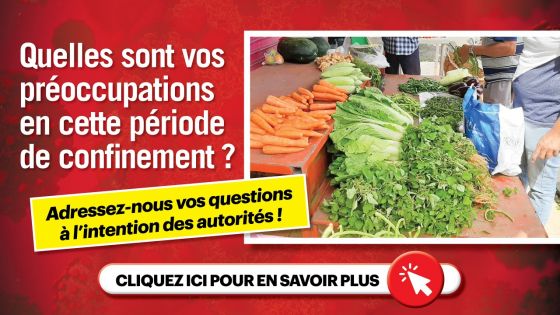 Adressez-nous vos questions à l'intention des autorités !