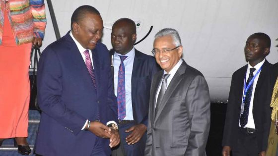 Visite officielle : le Président du Kenya a foulé le sol mauricien ce mardi soir