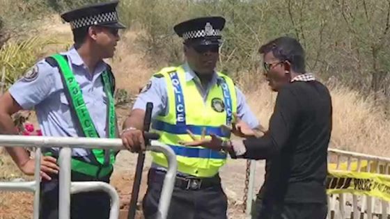 La Butte : prise de bec entre Azam Rujubali et un policier 