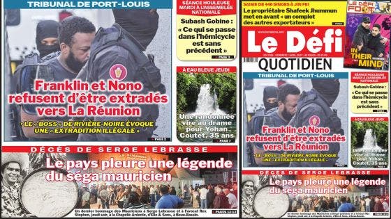 Voici la une du Défi Quotidien de ce Vendredi 07 Avril 2023