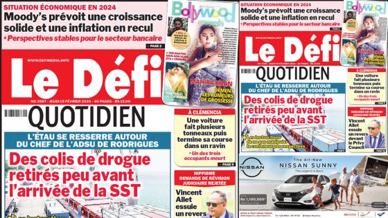 Voici la une du Défi Quotidien de ce Jeudi 15 Février 2024