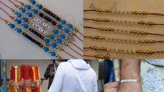 Raksha bandhan : les «rakhis personnalisés» font leur apparition