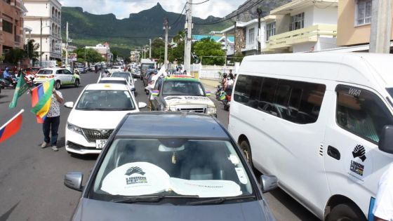 Port-Louis : rallye de protestation contre la flambée des prix des carburants