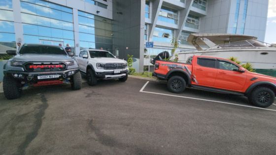 Affaire Franklin : trois 4x4 Ford Raptor saisis par l’Icac