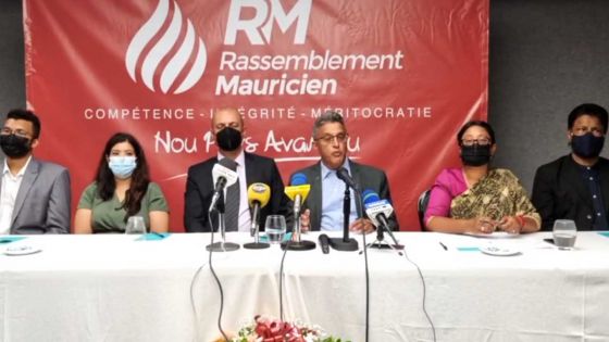 Suivez la conférence de presse du Rassemblement Mauricien