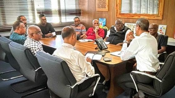 Rencontre avec le ministre Mahomed - CNT : les syndicats réclament de meilleures conditions de travail