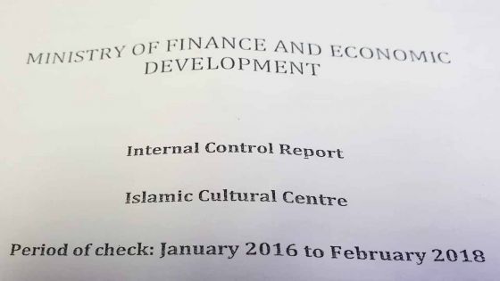 Islamic Cultural Centre : la gestion et l’administration pointées du doigt dans un rapport 