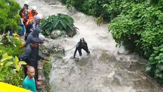 Eau-Coulée : une dame de 90 ans emportée par le courant après avoir fait une chute dans une rivière