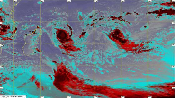 Cyclone Cilida : l'alerte 1 maintenue à Rodrigues