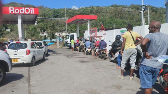 Rodrigues : pénurie de carburants ; files d’attente devant les stations-service