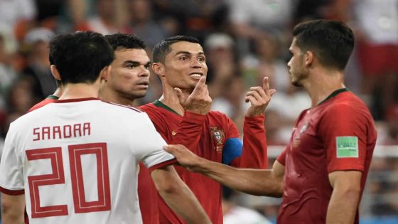   Mondial 2018 : Ronaldo méritait un carton rouge, selon Queiroz qui s'en prend à la VAR