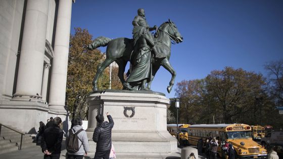 New York va enlever une statue de l'ancien président Theodore Roosevelt