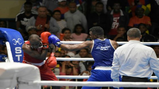  JIOI – Boxe : Le Mauricien Rosalba met son adversaire KO
