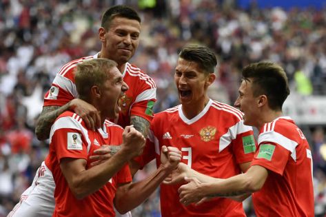 Mondial 2018 : débuts de rêve pour la Russie