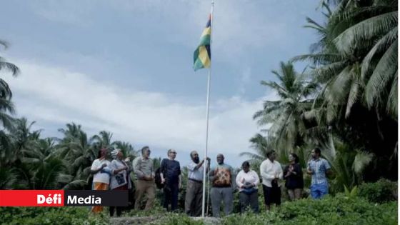 Chagos : les autorités britanniques enlèvent notre quadricolore