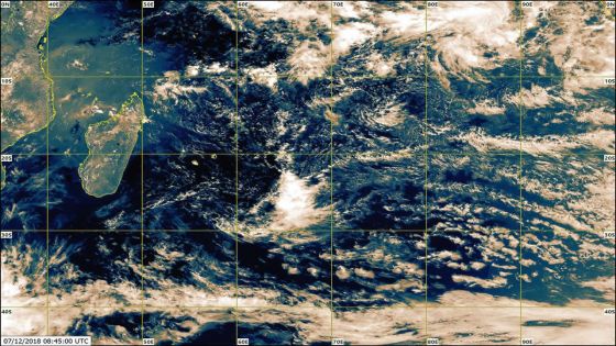 Météo : un avis de fortes pluies en vigueur à Rodrigues