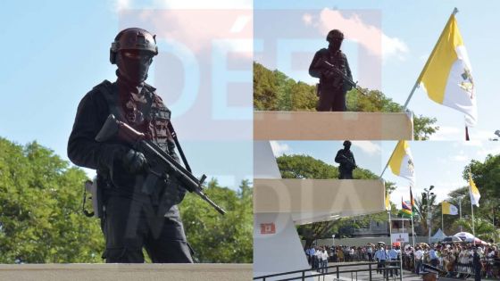 Sainte-Croix : un membre des forces spéciales présent pour assurer la sécurité du pape François