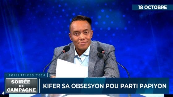 « Soirée de Campagne » : kifer sa obsesyon pou parti papiyon