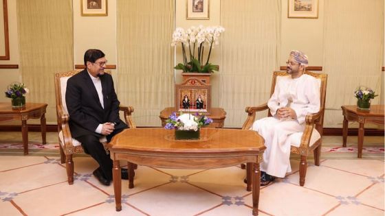 Showkutally Soodhun représentant diplomatique de Maurice au Sultanat d’Oman