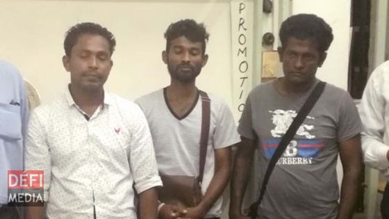 En situation irrégulière : trois Sri Lankais arrêtés