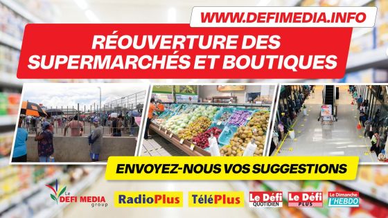 Réouverture des supermarchés et boutiques : des internautes proposent des alternatives 