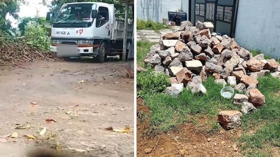 Pamplemousses : Des voleurs démolissent une maison en pierre taillée