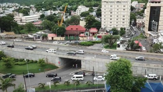 Déviation routière : l’autoroute M1 du fly-over Caudan à la Place d’Armes fermée à la circulation