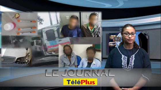 Le Journal TéléPlus - Course poursuite filmée entre la police et un van qui a heurté plusieurs véhicules dans sa fuite : quatre arrestations
