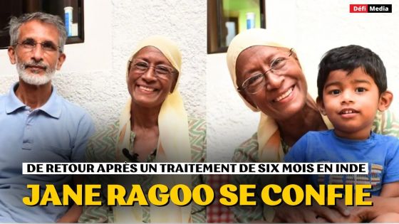 De retour après un traitement de six mois en Inde : la syndicaliste Jane Ragoo se confie