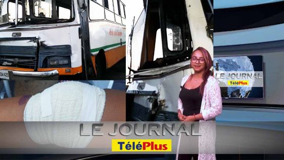 Le JT – Perle de la Savanne au Morne – un bus traîne un véhicule sur 20 mètres, bilan : 12 blessés