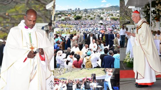 [En images] Ordination épiscopale de Mgr Jean Michaël Durhône : forte affluence au monument Marie Reine de la Paix