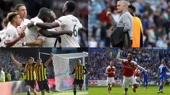  Premier League : ouf de soulagement pour Man U, Watford rejoint Liverpool et Chelsea en tête