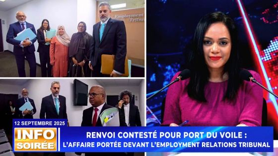 [Info Soirée] : « Perdi travay a coz enn Hijab pas evidan »