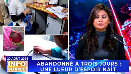 [Info Soirée] : « Abandonné à trois jours : une lueur d’espoir naît » 