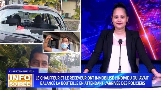 [Info Soirée] : Incivisme caractérisé : un passager dans un bus balance sa bouteille de bière sur la vitre arrière d’une voiture avec un bébé à bord