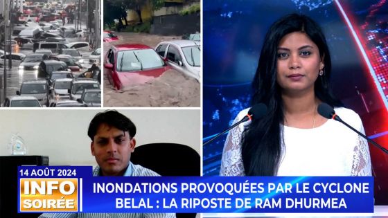 [Info Soirée]: «Li dir ki li ti met Crisis Committee okouran lor risk inondasion»