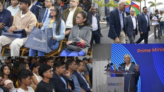 [En images] Lancement du forfait Internet gratuit pour les 18-25 ans au Tribeca Mall