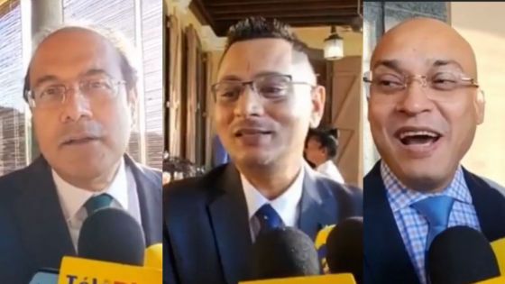 Remaniement : réactions de Steven Obeegadoo, Soodesh Callichurn et Vikram Hurdoyal